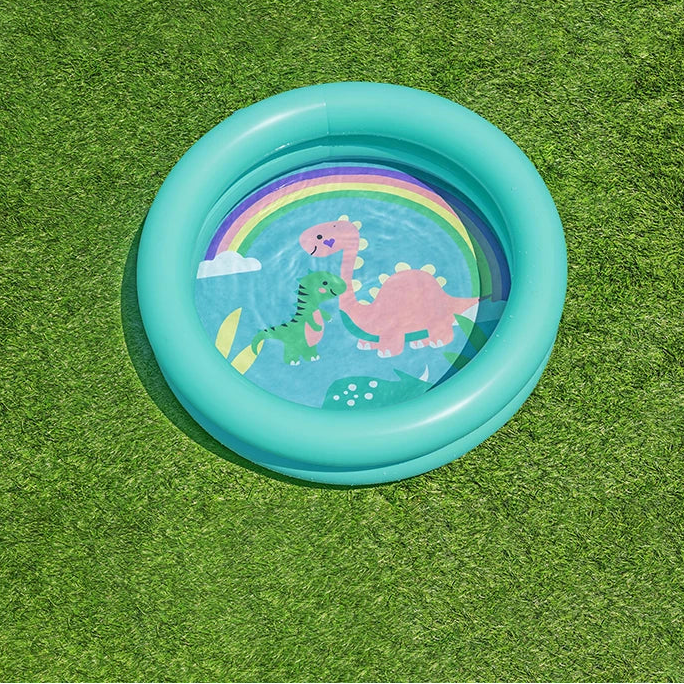 Crystal Blue Inflatable Kiddie Swimming Pool