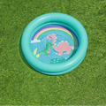 Crystal Blue Inflatable Kiddie Swimming Pool