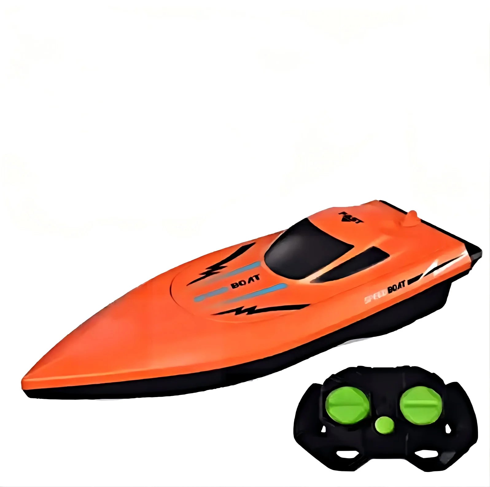 Children's High Speed Remote Control Boat Toy Submersible Electric Speedboat Simulated Ship Model for Boys Watercraft