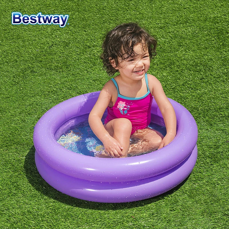 Crystal Blue Inflatable Kiddie Swimming Pool