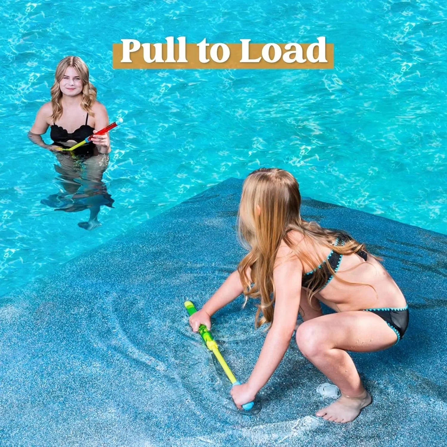 6 Pack Powerful Water Toy Guns, 16.5 Inch High Capacity Squirt Guns for Kids & Adults, Summer Swimming Pool Beach Sand Water Fighting Toys, Party Favors
