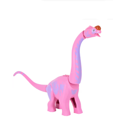 Jurassic Dinosaur Building Blocks Set – Titanosaurus Brick Figure with Movable Joints, DIY Dino Construction Toy, Compatible with Major Brick Brands, Kids Gift