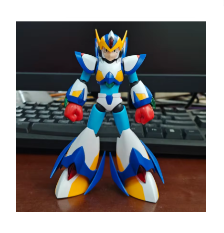 Rockman KP701 X Fifth Form Falcon Armor Model Kit – Action Figure Desktop Ornament Collectible Robot Model Toy Gift for Boys