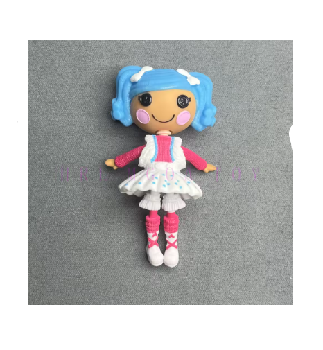 Original Lalaloopsy 8–10cm Little Sister & Pet Dolls – PVC Mini Collectible Figures Girls Holiday Gift Toy Set