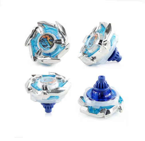 BX168-A10 4PCS Spinning Top Burst Set – BX-19, BX-20, BX-21, BX-00 Tops with Launcher Toy Gift for Kids