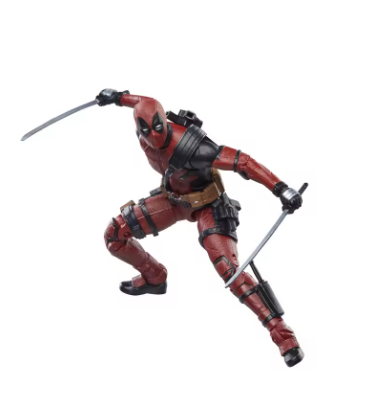6-Inch Red Mercenary Action Figure – Jointed Superhero Model for Collection, Display & Gift