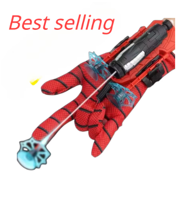 Kids Superhero Wrist Launcher Toy Set – Action Figure & Glove Role Play Costume Accessory for Boys & Girls