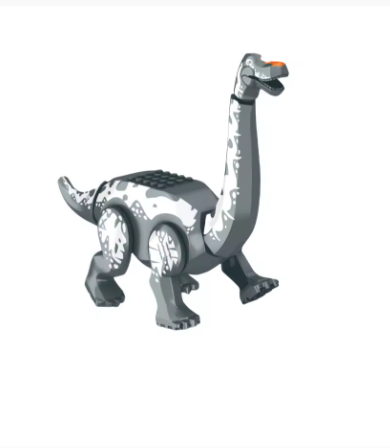 Jurassic Dinosaur Building Blocks Set – Titanosaurus Brick Figure with Movable Joints, DIY Dino Construction Toy, Compatible with Major Brick Brands, Kids Gift
