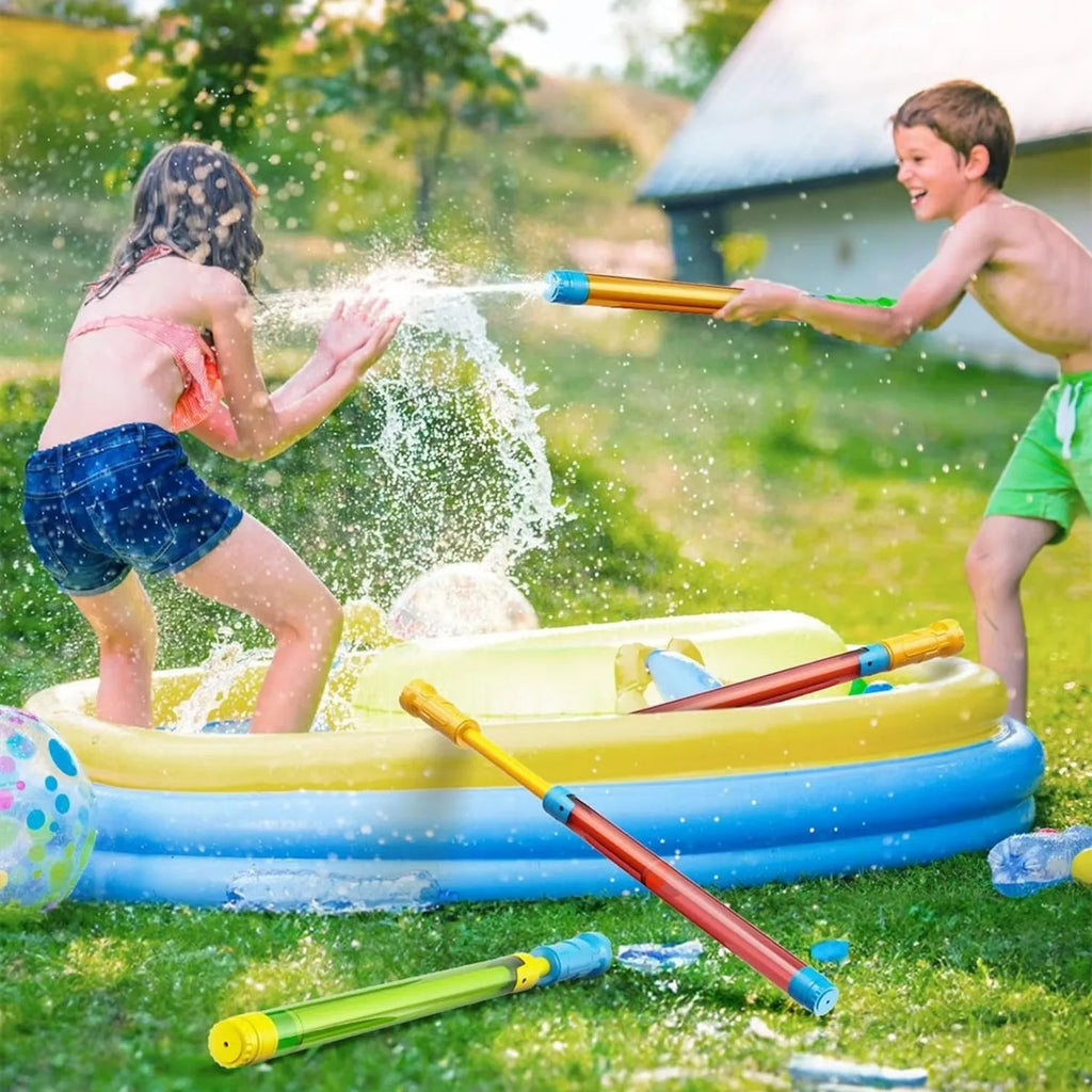 6 Pack Powerful Water Toy Guns, 16.5 Inch High Capacity Squirt Guns for Kids & Adults, Summer Swimming Pool Beach Sand Water Fighting Toys, Party Favors