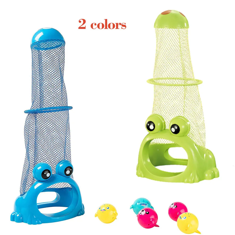 Underwater Dive Rescue Toys,Pool Diving Toys with Storage Fish Box, Colorful Animal Pool Sinkies Swimming Training Game, Summer Pool Floating Play Set Fun Outdoor Swim Lake Beach Party