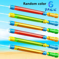 6 Pack Powerful Water Toy Guns, 16.5 Inch High Capacity Squirt Guns for Kids & Adults, Summer Swimming Pool Beach Sand Water Fighting Toys, Party Favors