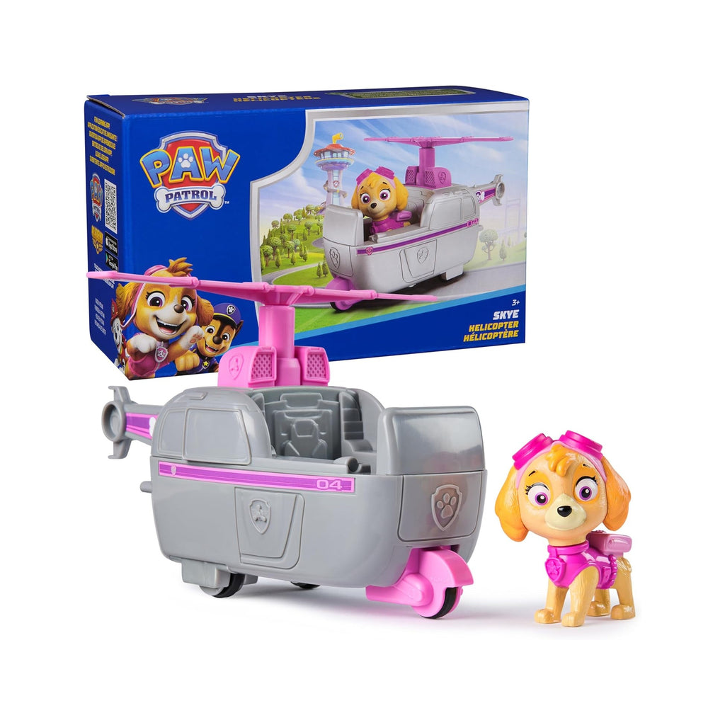 Skye’s Helicopter, Toy Vehicle with Collectible Action Figure, Sustainably Minded Kids Toys for Boys & Girls Ages 3 and Up