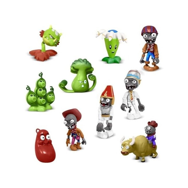Action Figures Set, 10 Pieces Mini Figurines, Surprise Game Series PVC Toys for Kids and Fans, Ideal for Collection Party Supplies Cupcake Toppers
