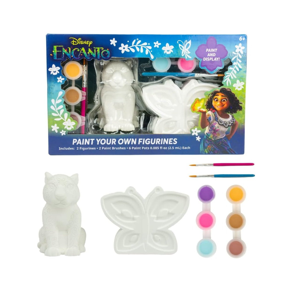 Disney Encanto DIY Paint Your Own Figurines Arts and Crafts Set for Girls