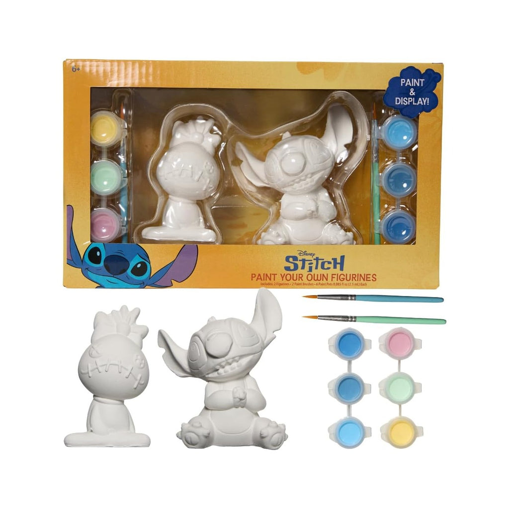 Disney Stitch DIY Paint Your Own Figurines Arts and Crafts Set for Boys and Girls