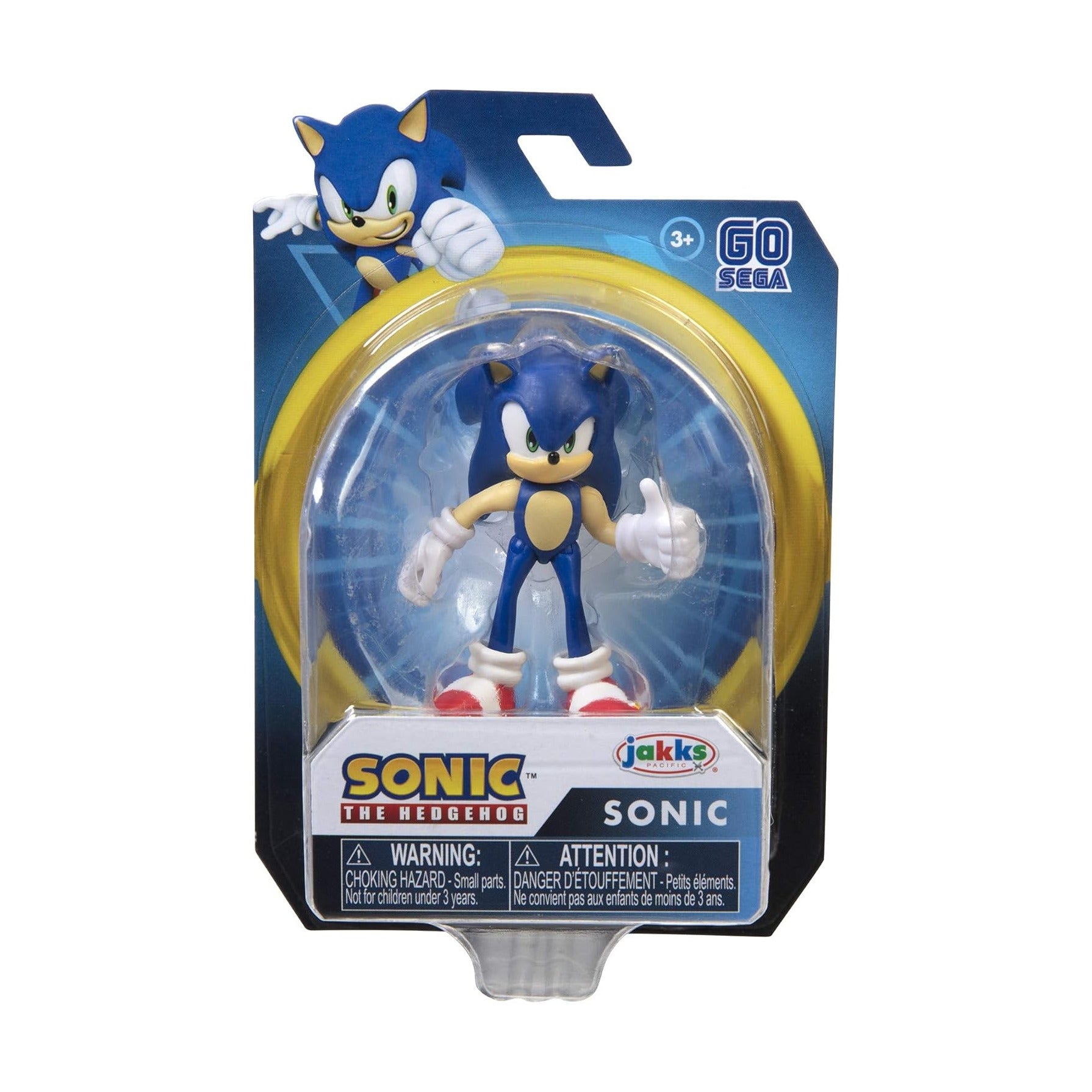 The Hedgehog Action Figure 2.5 Inch Sonic Collectible Toy, 3 years