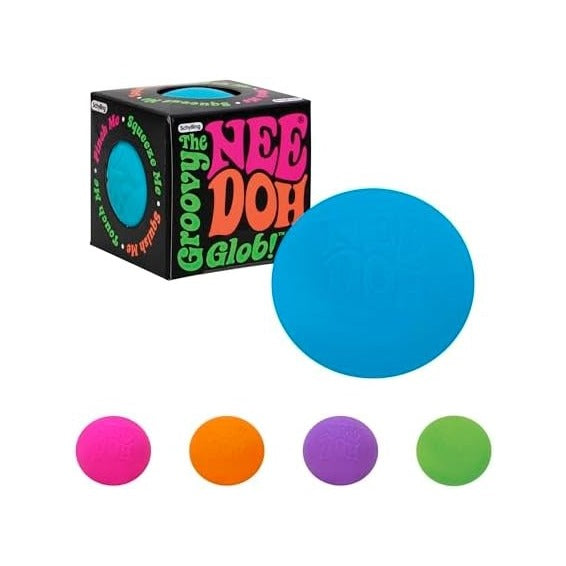 NeeDoh Original - Sensory Fidget Toy - Assorted Colors - Ages 3 to Adult , 1 Count ( Pack of 1)