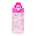 DreamWorks Gabby's Dollhouse Sage Water Bottle For School or Travel, 16oz Durable Plastic Water Bottle With Straw, Handle, and Leak-Proof, Pop-Up Spout Cover (Pandy Paws)