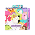 Original Squishmallows Sketchbook, Over 20 Stationery Supplies, Features Squishmallows Scrapbook Stickers