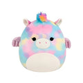 Original 14in Jaime The Rainbow Tie-Dye Pegasus – Official Jazwares Plush (Large)