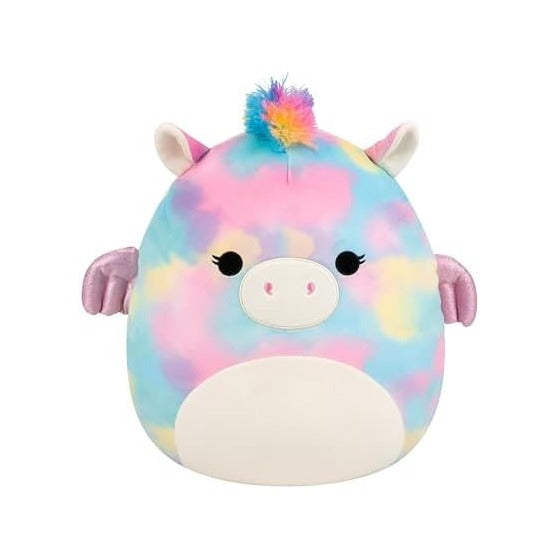 Original 14in Jaime The Rainbow Tie-Dye Pegasus – Official Jazwares Plush (Large)