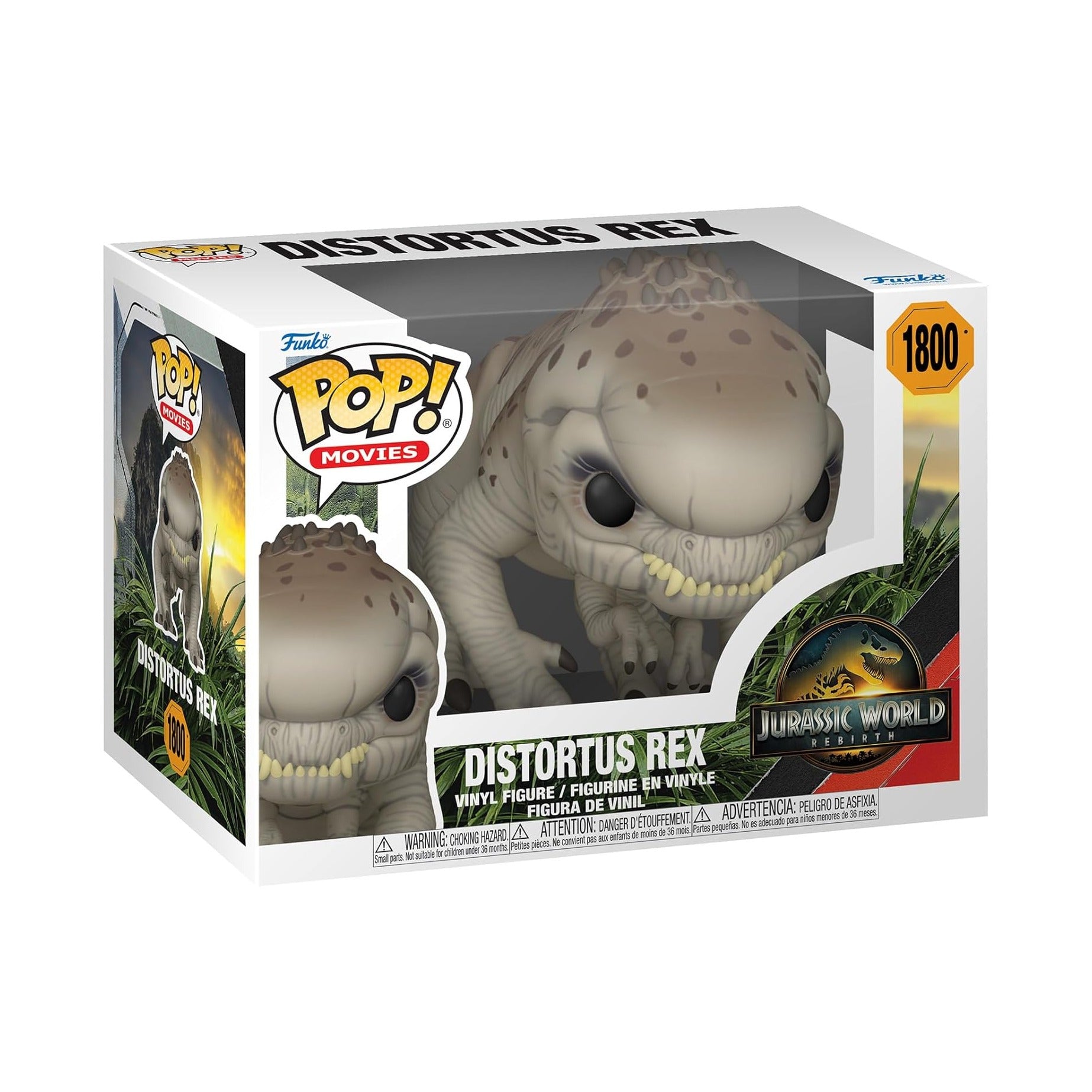 Jurassic World: Rebirth - Distortus Rex - Collectable Vinyl Figure - Gift Idea - Official Merchandise - Toys for Kids & Adults - Movies Fans - Model Figure for Collectors