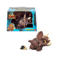Jurassic World Bite Club Dinosaur Action Figure & Accessory, Triceratops Chubby-Stylized Toy Collectible