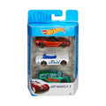 3 Car Pack, Multipack of 3 Vehicles, Instant Starter Set, Collection of 1:64 Scale Toy Sports Cars, Rolling Wheels, for Kids 3 Years & Up