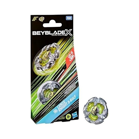 Beyblade X Lance Knight 3-60LF Booster Pack Set with Takara Tomy Attack Type Top, Battling Tops Game Toys, Ages 8+