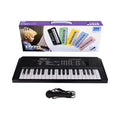 Kids Piano Keyboard, 37 Keys Portable Music Keyboard Early Learning Educational Electronic Music Piano Instrument Toys for 3 4 5 6 Year Old Boys and Girls