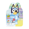 Art Kit for Kids (45pcs), Bluey Coloring Book Pages & Stickers for Kids, Arts & Crafts Set, Toys for Girls & Boys, Gift, 4+