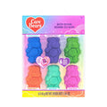 Care Bears 6 Pack Bubblegum Scented Bath Bombs - Ages 3+ Character Molded Bath Bombs – Fun & Bright Colors - Great Birthday Gifts, Stocking Stuffers, Slumber Parties, Spa Days & More by Townley Girl