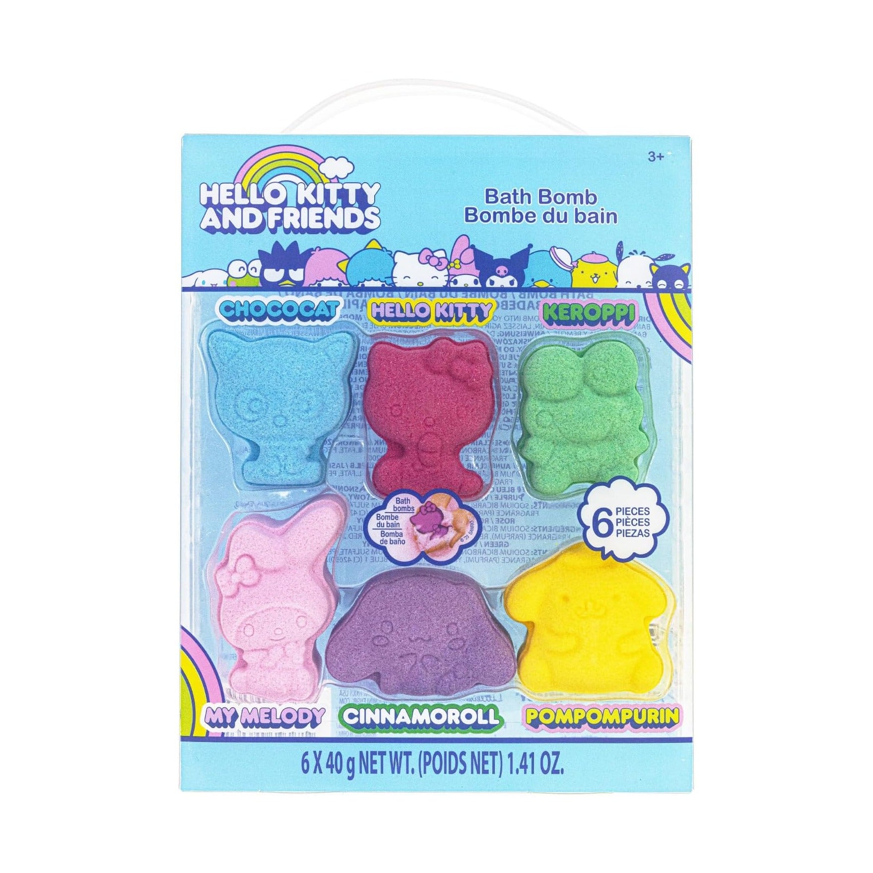 Care Bears 6 Pack Bubblegum Scented Bath Bombs - Ages 3+ Character Molded Bath Bombs – Fun & Bright Colors - Great Birthday Gifts, Stocking Stuffers, Slumber Parties, Spa Days & More by Townley Girl