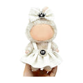 Clothes for LABUBU 17cm Doll (NO Doll), Outfit for LABUBU, Dress and Hairpin Set for LABUBU Dress Up, Fashion and Premium Dolls Accessories for LABUBU