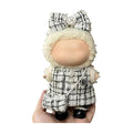 Clothes for LABUBU 17cm Doll (NO Doll)（NO Shoes, Outfit for LABUBU, Dress + Hairpin + Mini Bag Set for LABUBU Dress Up, Fashion and Premium Dolls Accessories for LABUBU