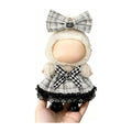 Clothes for LABUBU 17cm Doll (NO Doll)（NO Shoes, Outfit for LABUBU, Dress and Hairpin Set for LABUBU Dress Up, Fashion and Premium Dolls Accessories for LABUBU