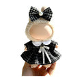 Clothes for LABUBU 17cm Doll (NO Doll), Outfit for LABUBU, Dress and Hairpin Set for LABUBU Dress Up, Fashion and Premium Dolls Accessories for LABUBU