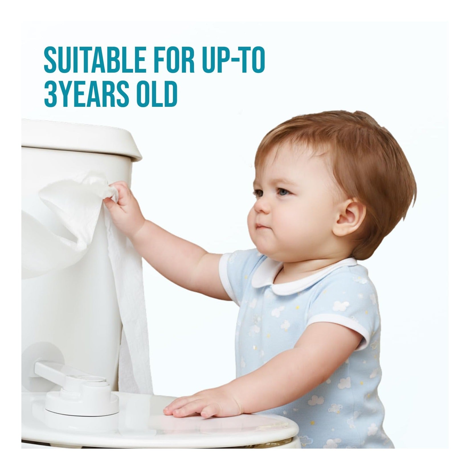 Upgraded Toilet Lock Baby Proof (2 Pack) - Toilet Seat & Lid Lock Kit