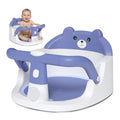Baby Bath Seat for Babies 6 Months & up Non-Slip Toddler Bath Seats for Sitting Up Infant Bathtub Chair with Suction Cups and Soft Cushion for Baby Shower Tub Seat
