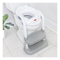 Potty Training Seat with Adjustable Step Stool Ladder, 2-in-1 Potty Training Toilet for Toddlers with Splash Guard, Anti-Slip Pads, Cushioned Seat