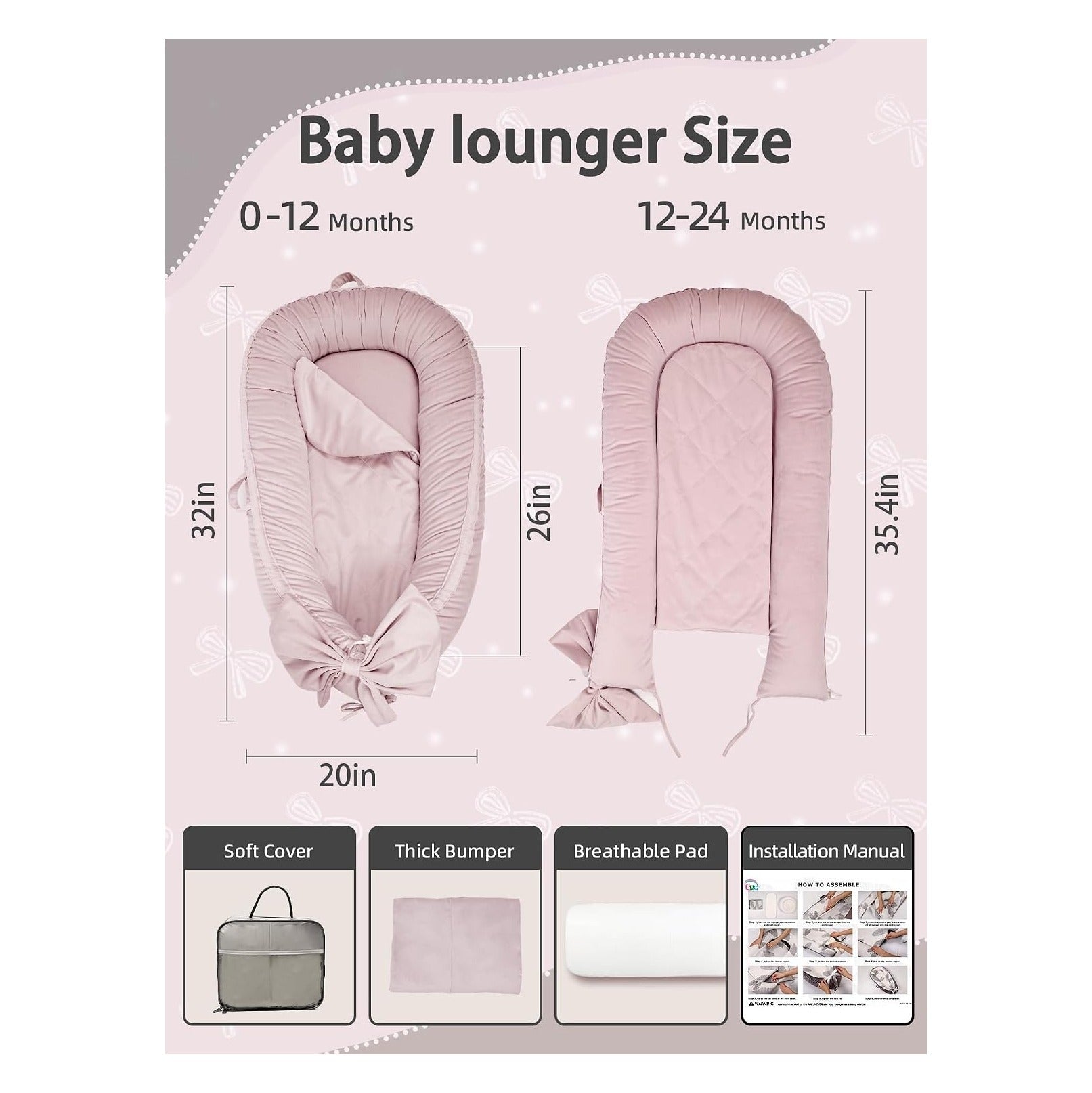 t Lounger Cover, Newborn Essentials, Baby Gifts
