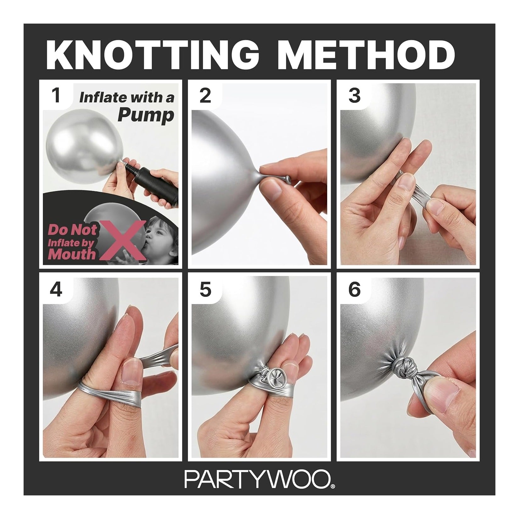 PartyWoo Black Balloons 140pcs Different Sizes of 18 12 10 5 Inch