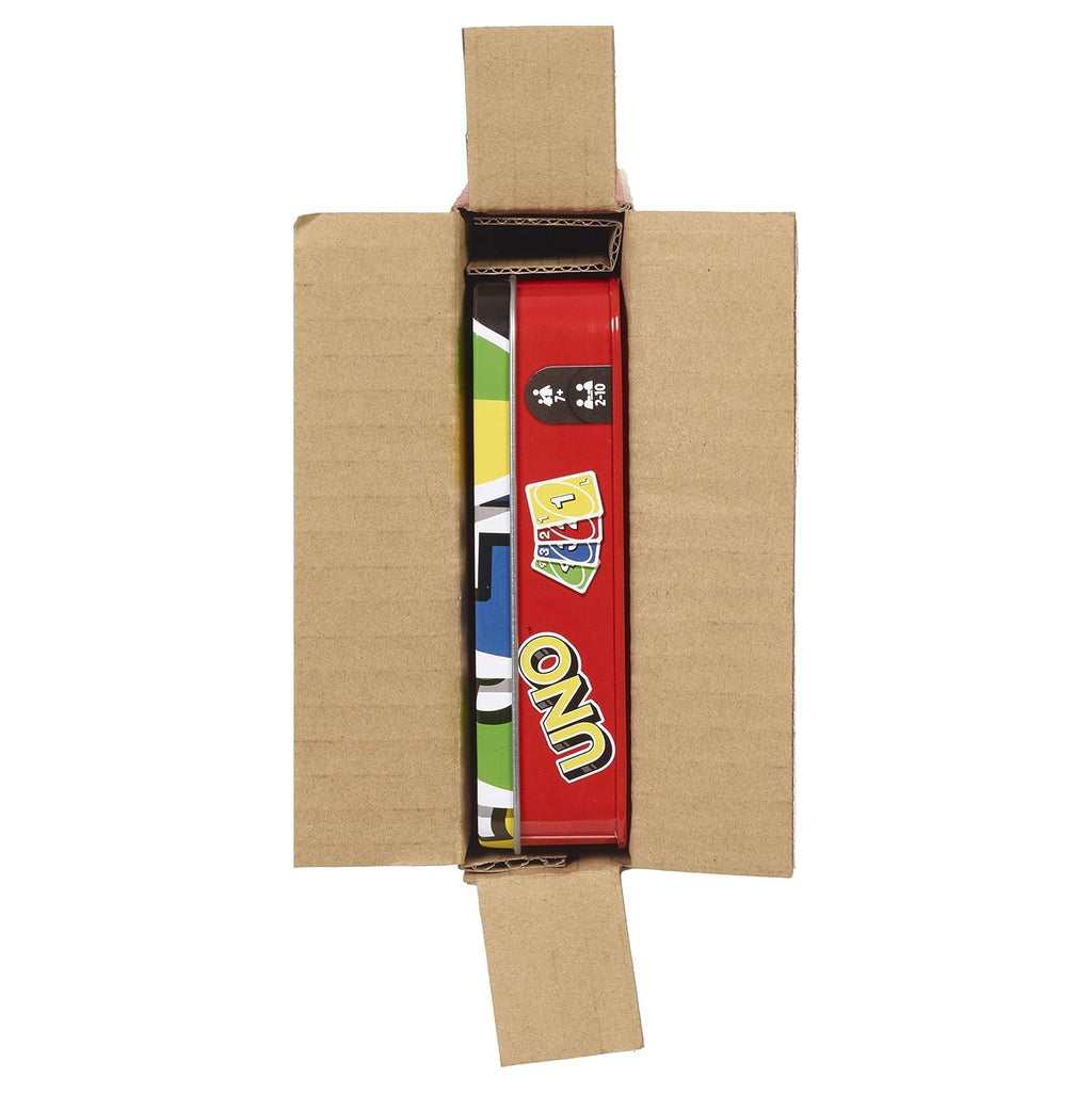 UNO Card Game for Kid, Adult & Family Nights & Parties, Travel & Vacations, Color Blind Accessible & Customizable Deck