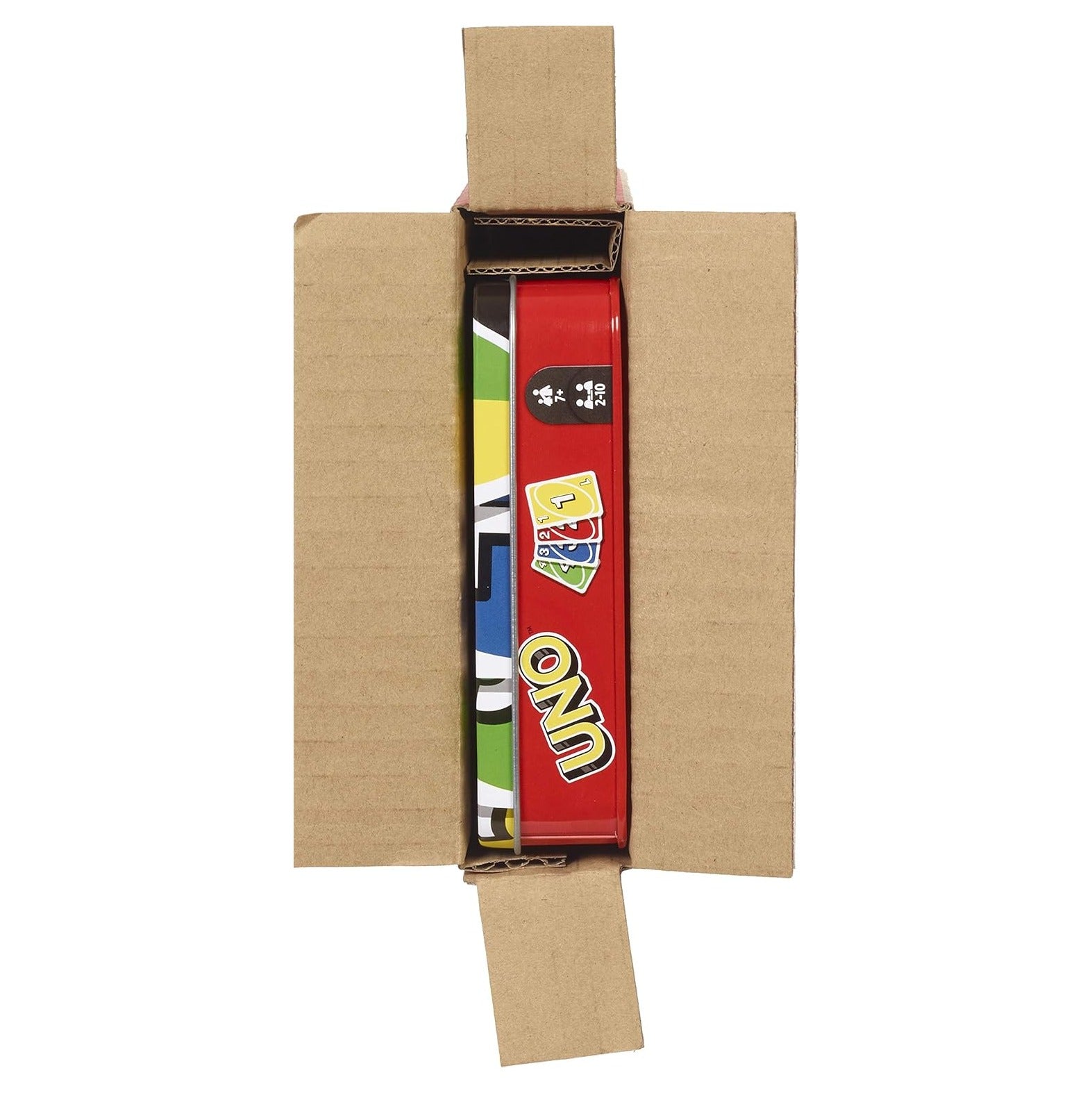 UNO Card Game for Kid, Adult & Family Nights & Parties, Travel & Vacations, Color Blind Accessible & Customizable Deck